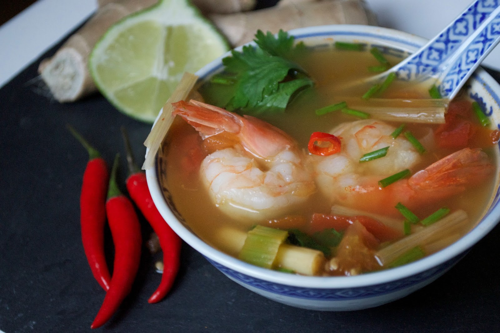 The Secrets of Living Tom Yum Goong Spicy Thai Soup with Shrimp and Lemongrass The Secrets of Living Tom Yum Goong Spicy Thai Soup with Shrimp and Lemongrass