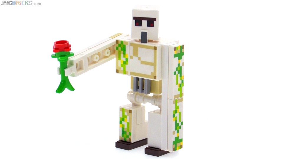 JANGBRiCKS LEGO reviews & MOCs: Better custom LEGO Minecraft Iron Golem MOC