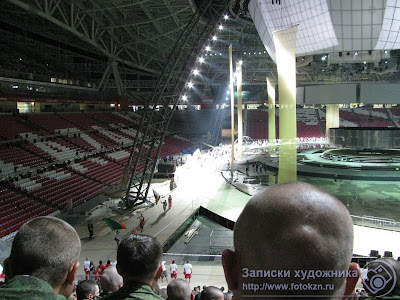Левая часть трибун стадиона Казань-арена