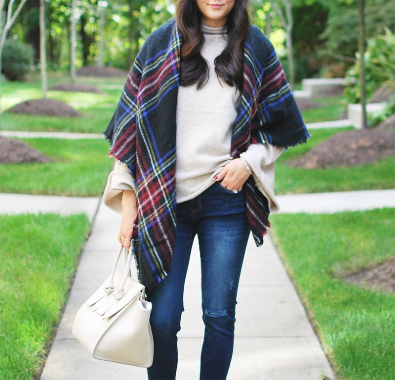 Proper Hunt: Blanket Scarves, Bell-Sleeved Sweaters, and Booties