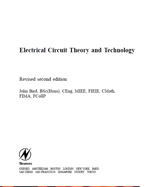 Electrical Circuit Theory and Technology handbook free download petroleum