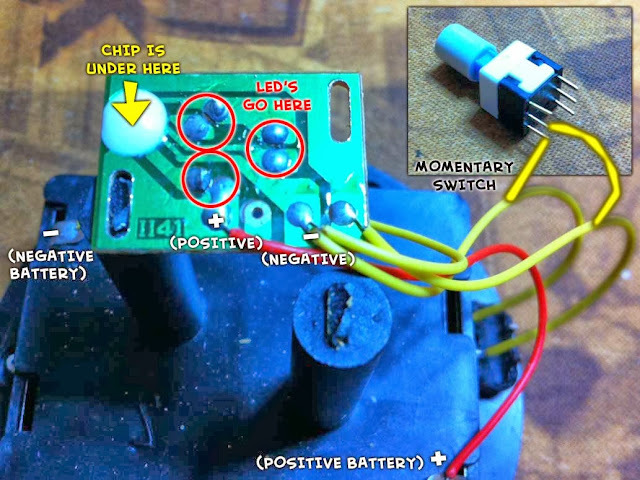 Fibre-optic Lamp circuit