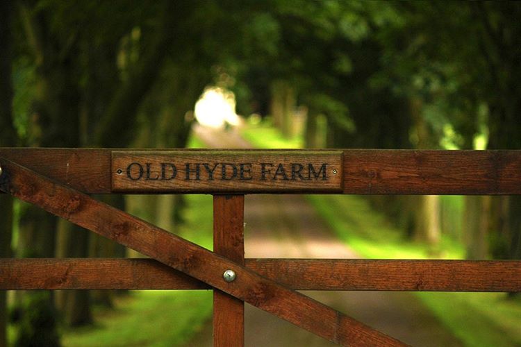 Rock'n'Roll Landmarks "Old Hyde Farm", em Worcestershire Mural Cultural