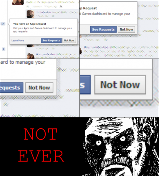 app request(facebook)... | Meme Comics