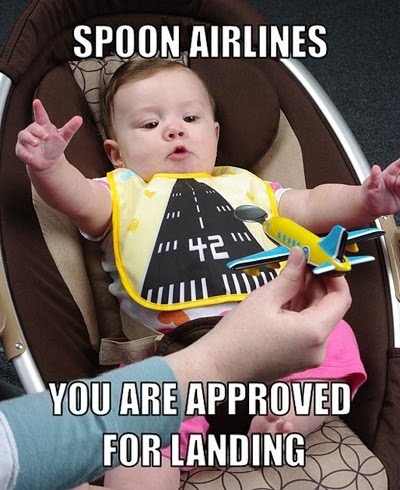Spoon Airlines - You Are Approved For Landing