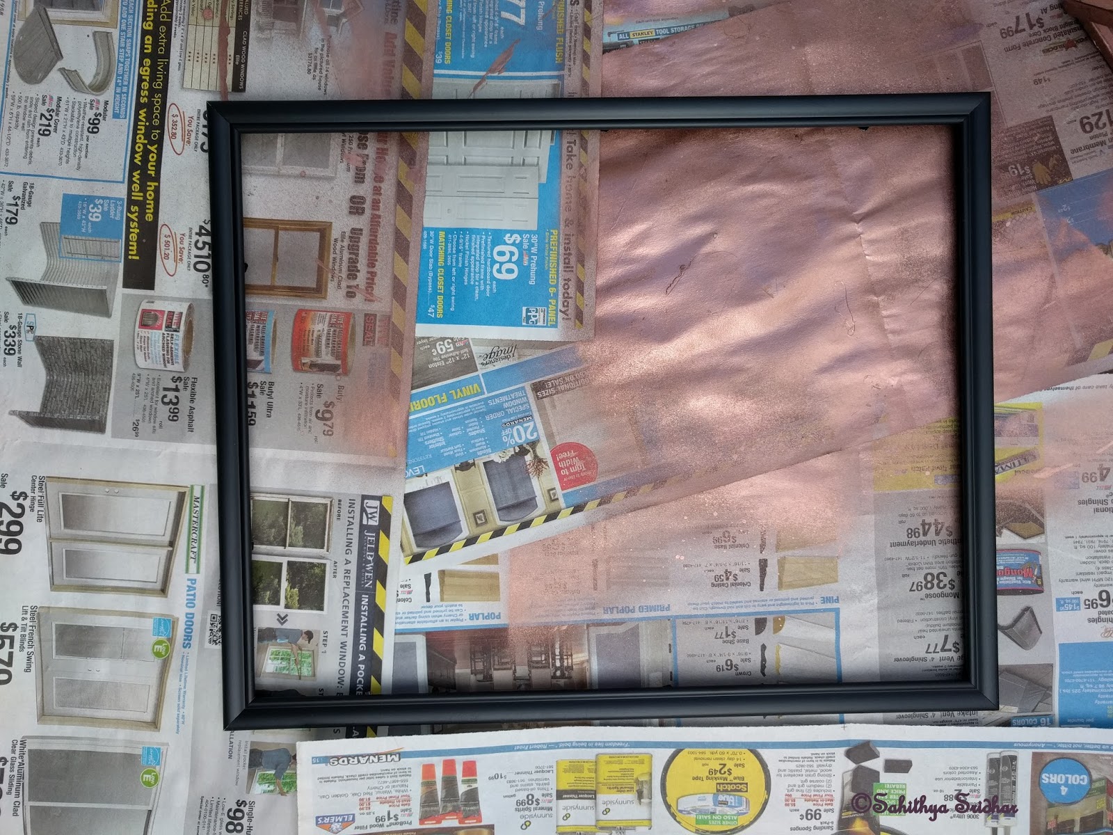 Dollar store hacks 3 Give those frames a new look