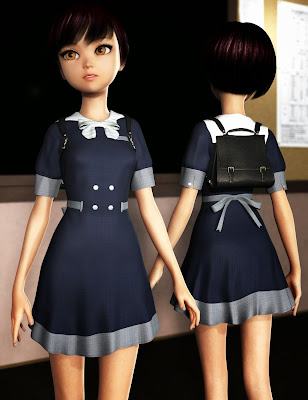 Satsuki Fashion para sa Genesis 2 Babae (s) - 3D Models Art Zone