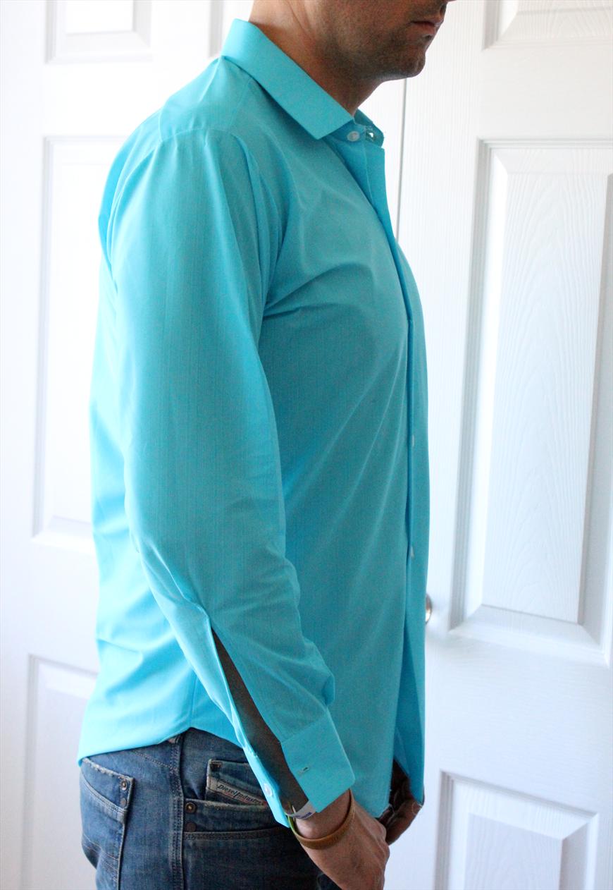 Nylon Shirts: Castle Hill Nylon Dress Shirt - 1960's