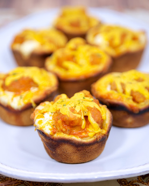 Buffalo Chicken Cupcakes - frozen popcorn chicken, buffalo sauce, ranch and cheddar baked in crescent cups - great for lunch, dinner or a party! Quick appetizer and snack recipe. Buffalo Chicken Cupcakes - frozen popcorn chicken, buffalo sauce, ranch and cheddar baked in crescent cups - great for lunch, dinner or a party! Quick appetizer and snack recipe.