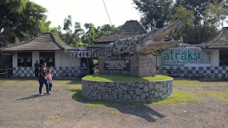 Atraksi Joko Tingkir Taman Buaya Indonesia Jaya