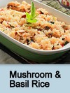Mushroom & Basil Rice