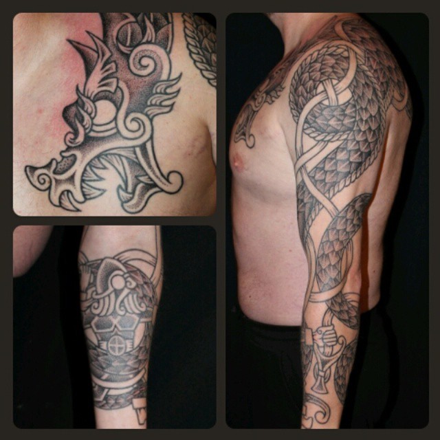 Skin Bone Nordic Dragons And The Blood Gods