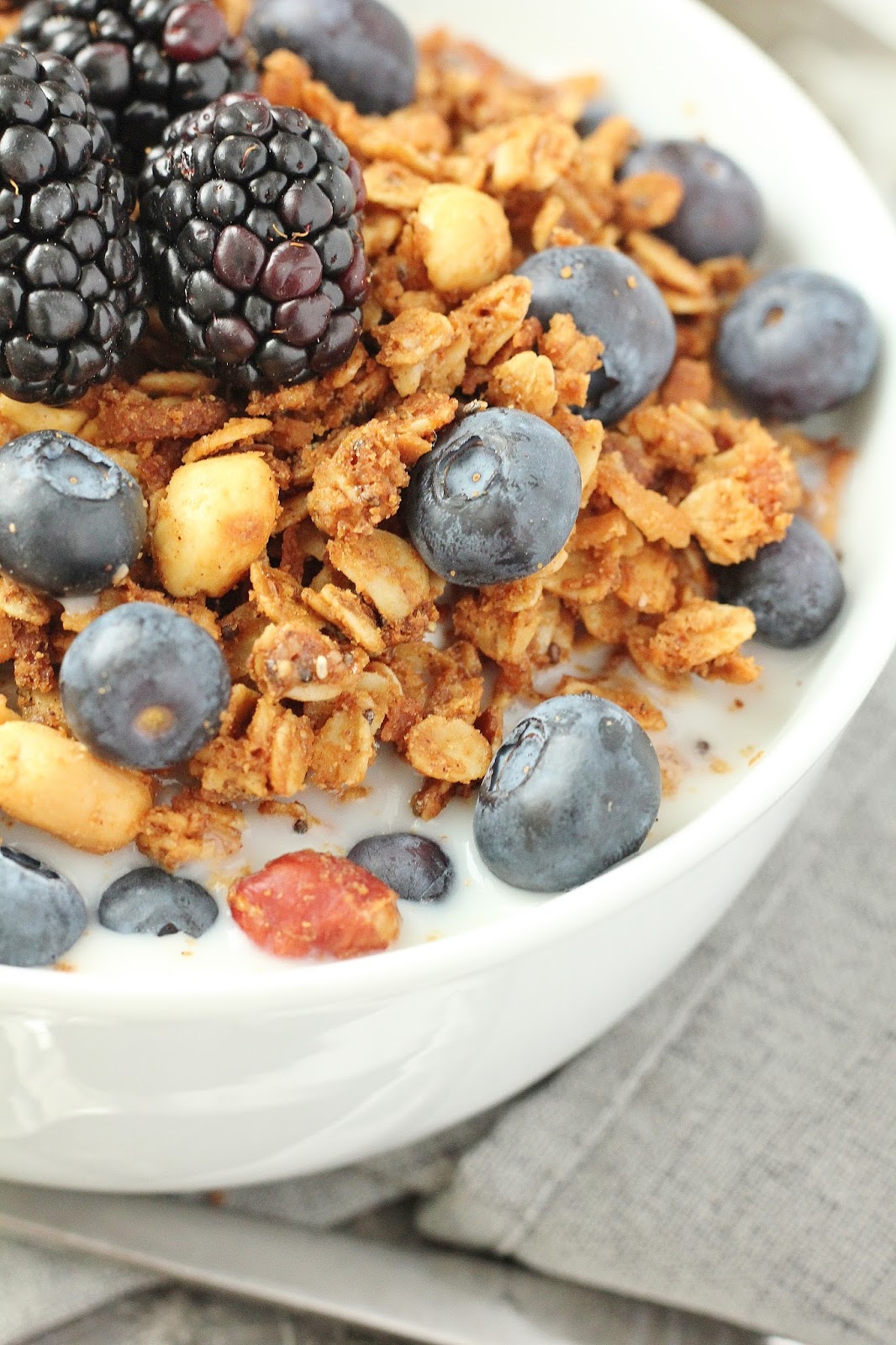 Peanut Butter Chia Seed Granola
