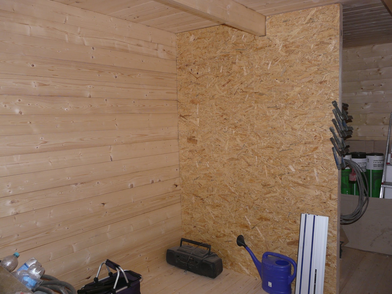 Unser Traum vom Haus... wird Wirklichkeit: Innenausbau Gartenhaus