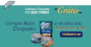 Cadastrar Promoção Coqueiro Grátis Dinheiro de Volta Coqueiro Sua Mesa