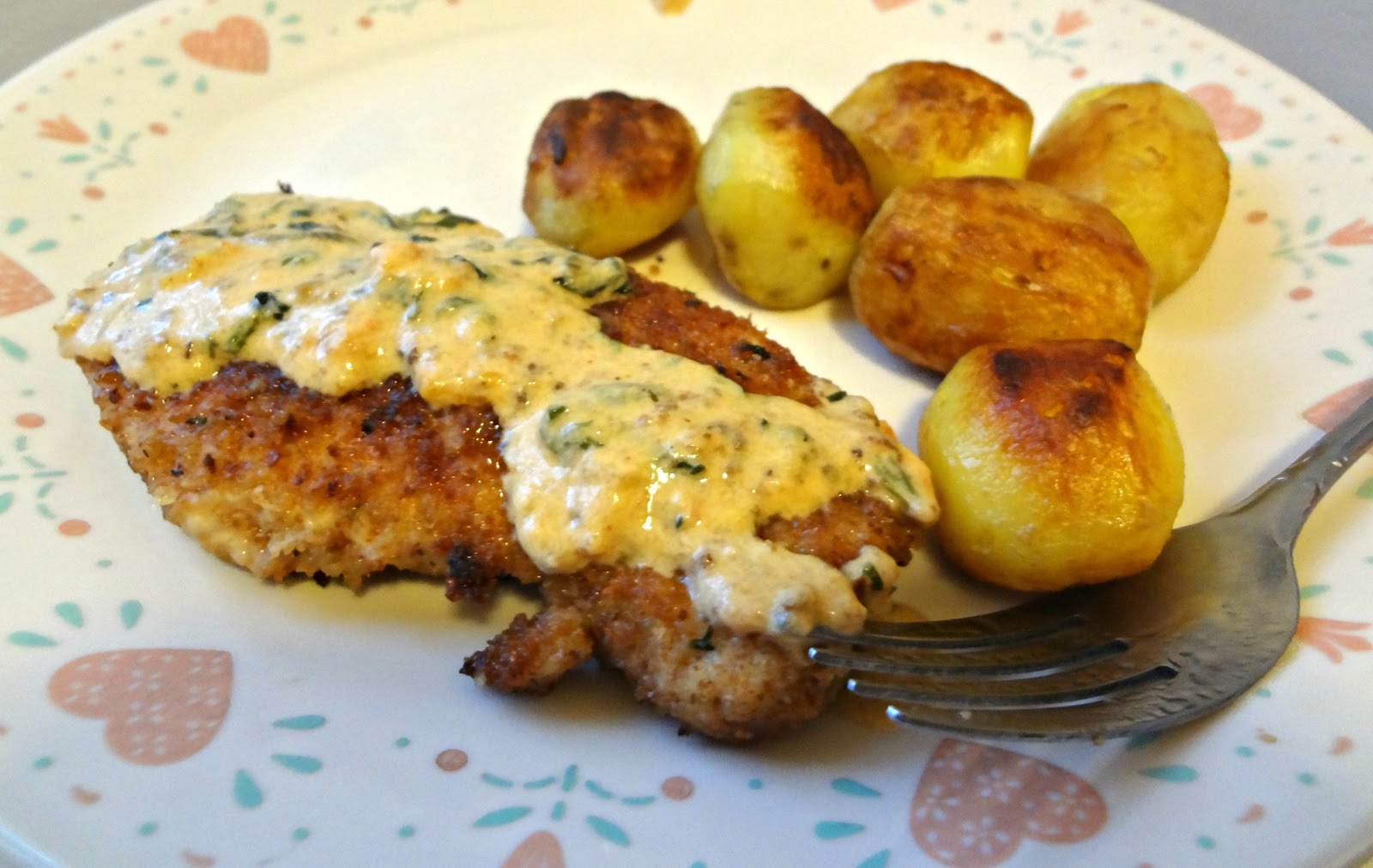 The Cooking Actress Chicken in Basil Cream Sauce
