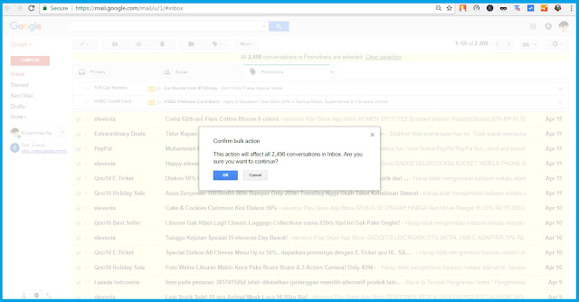 Cara Menghapus Semua Email Masuk Sekaligus Cara Menghapus Semua Email Masuk Sekaligus