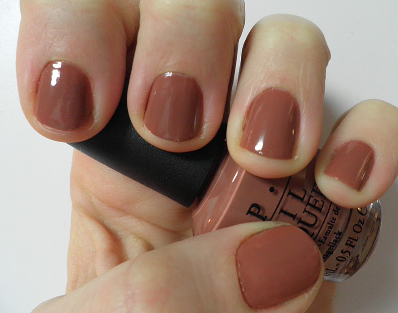 1. OPI Nail Lacquer in "Chocolate Moose" - wide 6