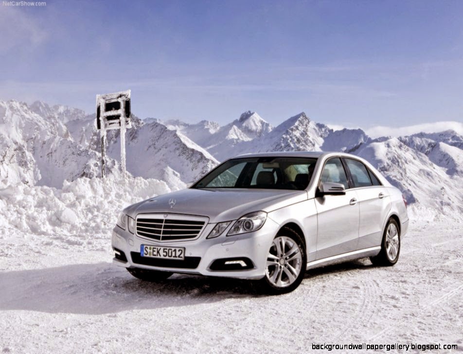 Mercedes Benz Snow Desktop Background Wallpapers Hd