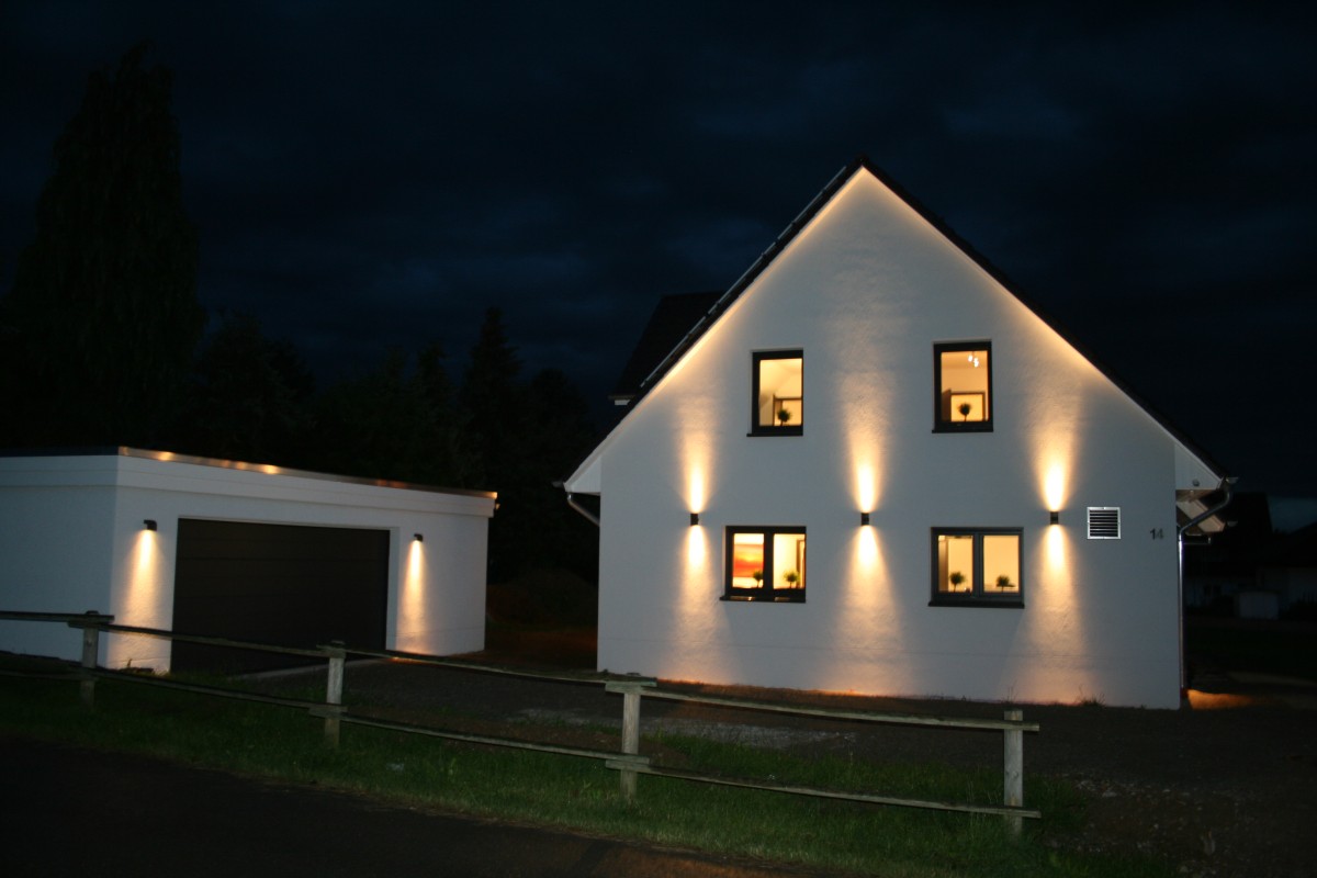 Mein Baublog: Illumination (3) - Außenbeleuchtung