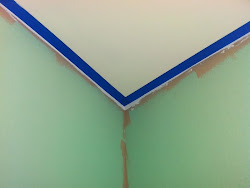 ceiling edges painting paint edge tape walls way trim correct