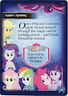 My Little Pony Sunset Shimmer Equestrian Friends Trading Card