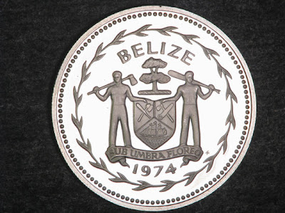 Belize 10 Dollars Silver Coin