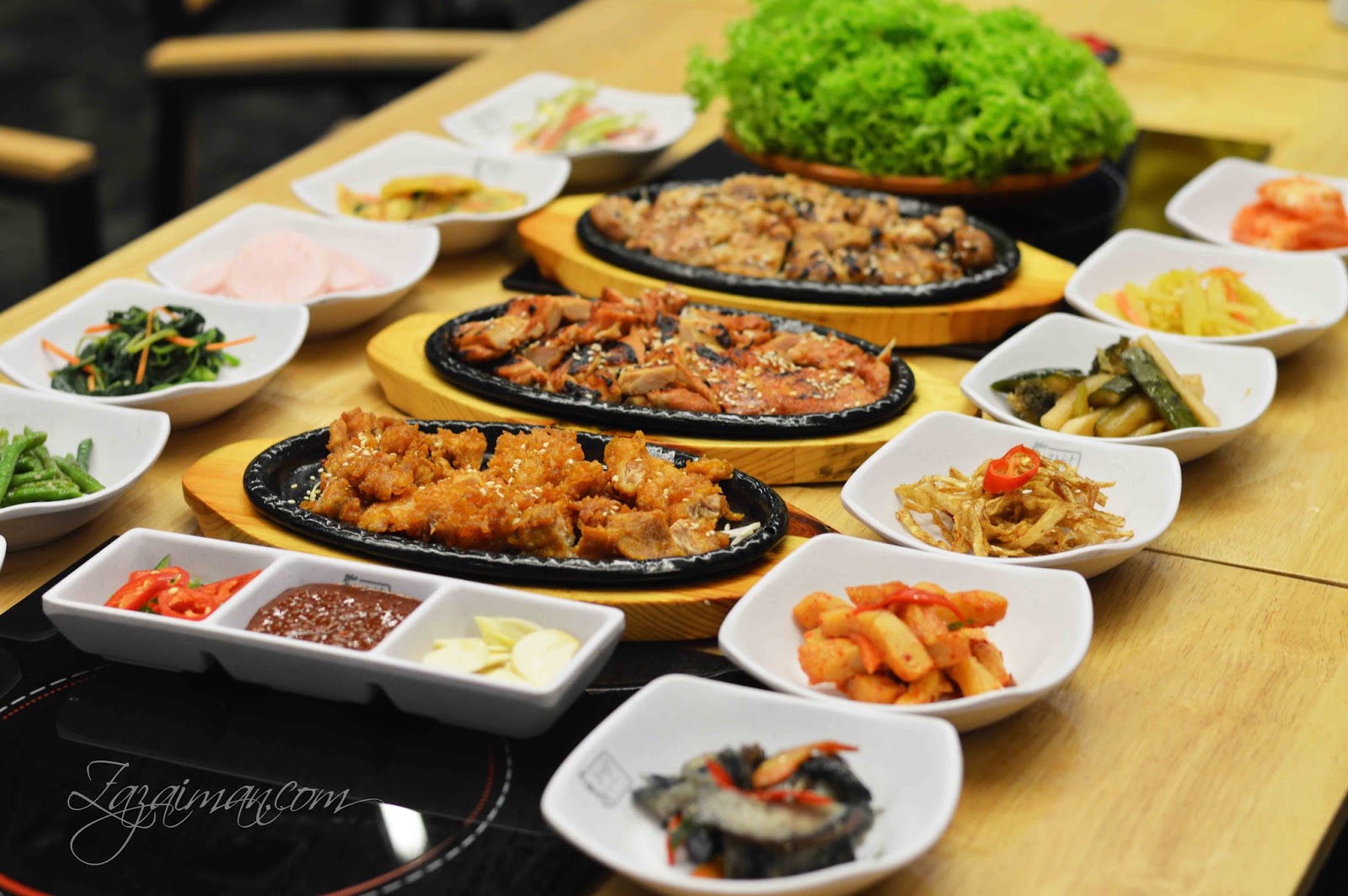 Menu Makanan Korea Di Restoran Hwa Ga Damansara Perdana Zaza Iman