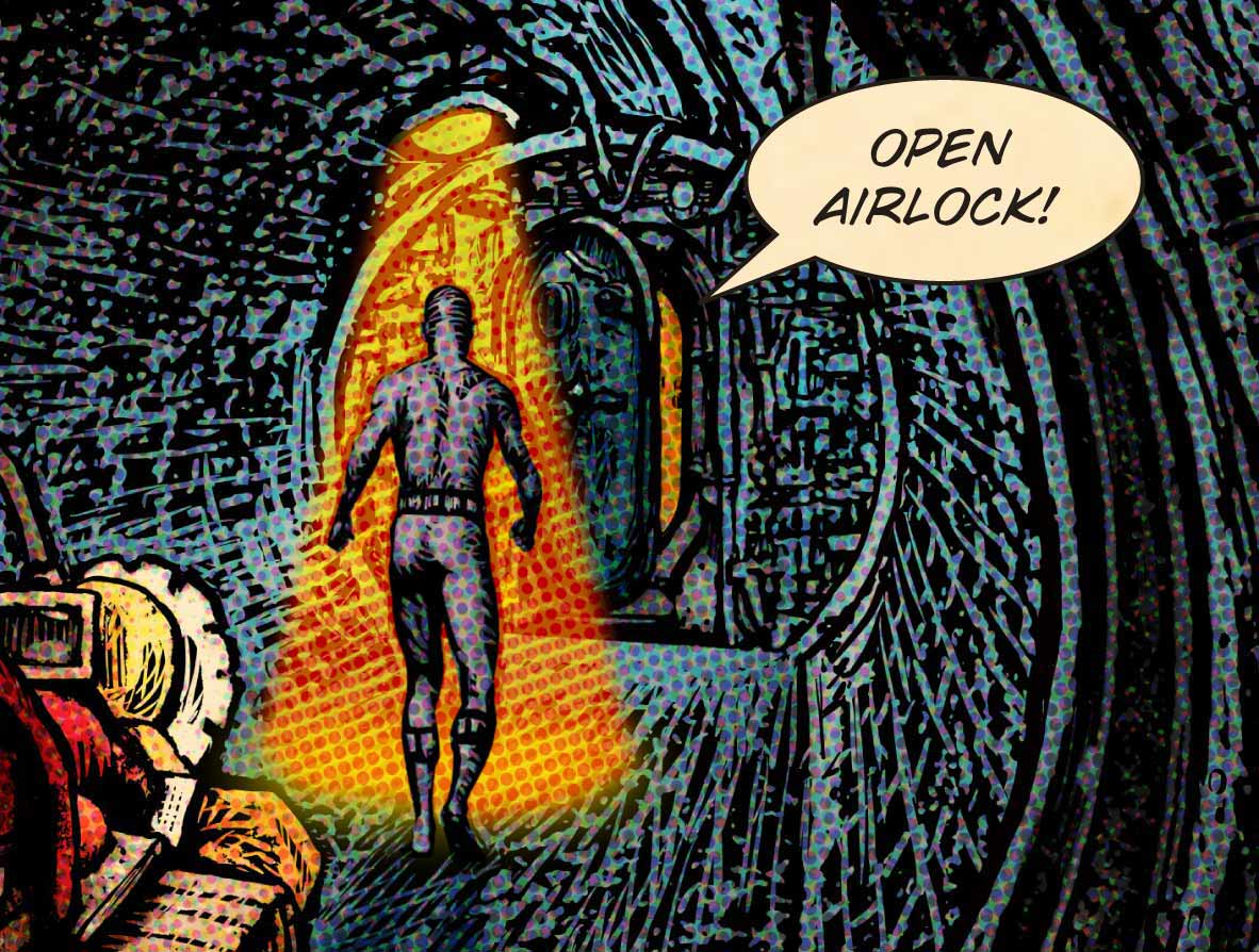 Subterranean Chronicles Making a scratchboard comic