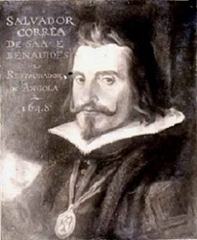 SALVADOR CORREIA DE SÁ - O RESTAURADOR DE ANGOLA ,1648.