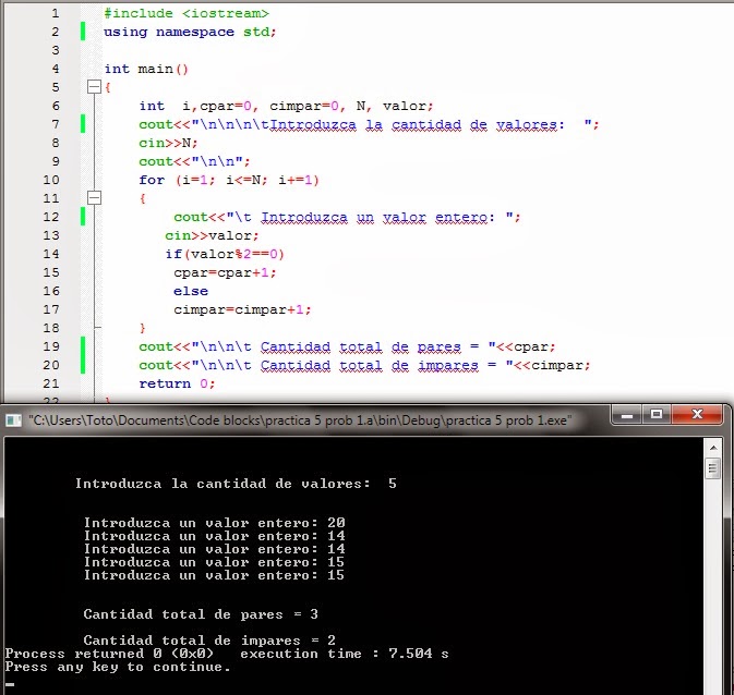 Programación Estructurada: practica 5