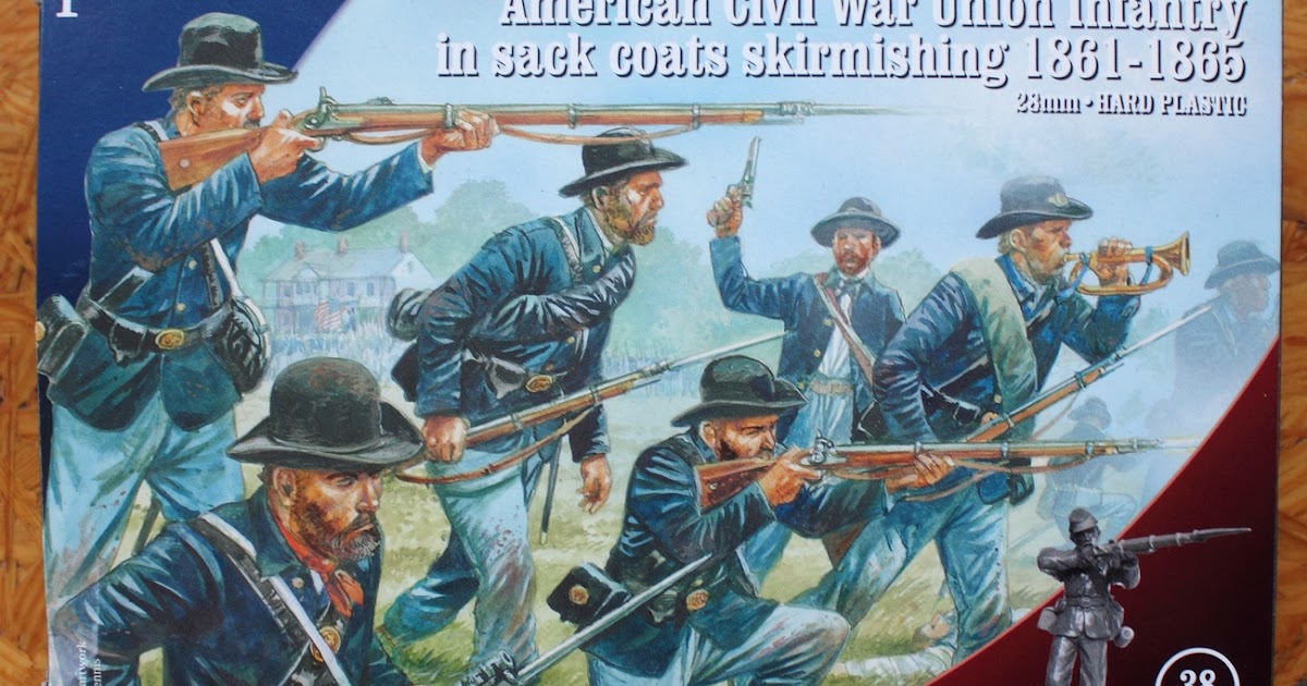 Perry Miniatures American Civil War Union 1861-1865 Skirmishers Sprue 