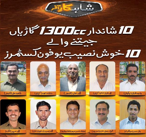 Ufone Winner of 2019