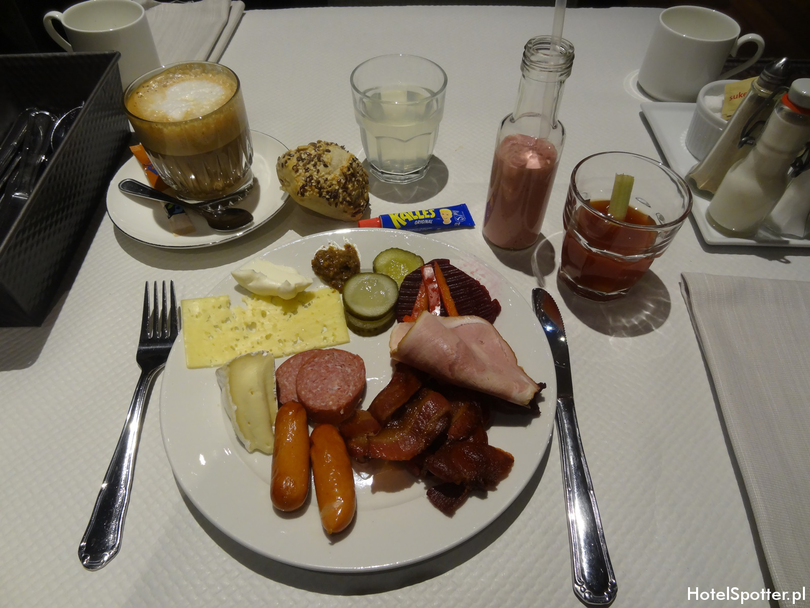 Radisson Blu Strand Hotel, Stockholm - sniadanie moje