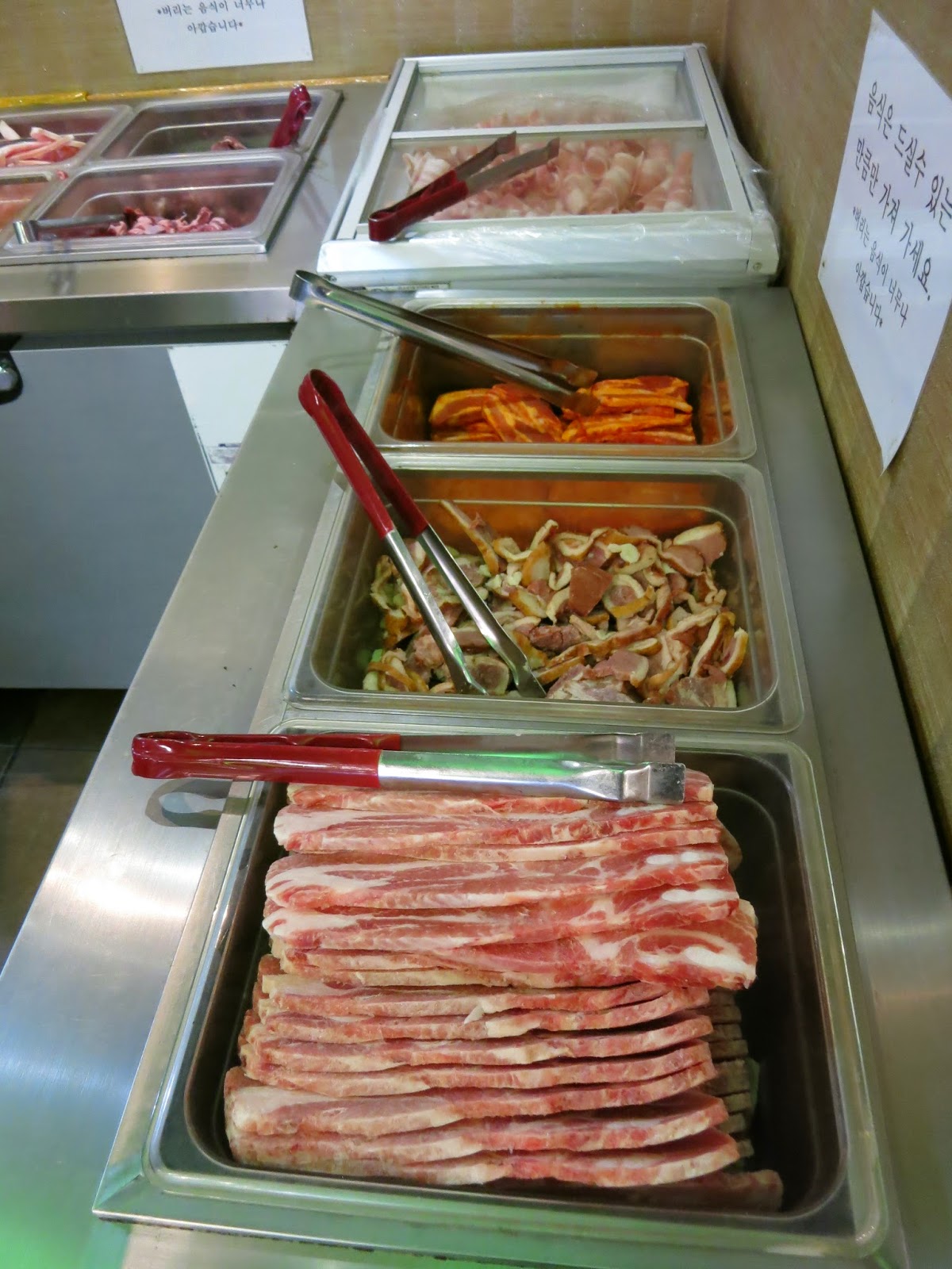 All you can eat BBQ at Meating Hongdae, Seoul chichicho