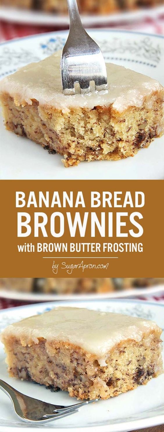 Banana Bread Brownies
