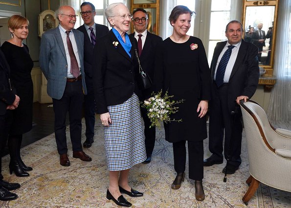 Queen Margrethe presented 2019 Rungstedlund Prize to the director Lars von Trier. Baroness Karen Christenze von Blixen-Finecke