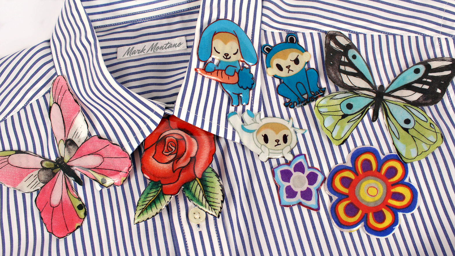 Mark Montano Fabric and Resin Jewelry DIY