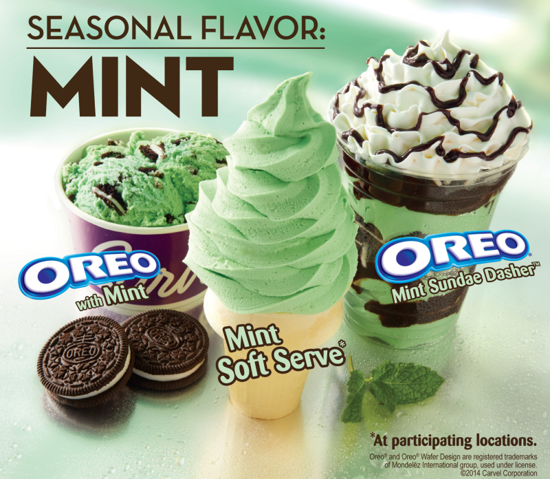 Carvel Brings Back Oreo Mint Ice Cream Brand Eating