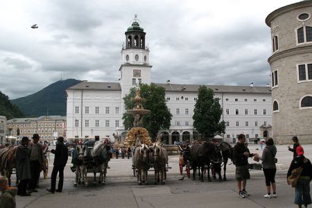 Residenzplatz, Salzburg Residenzplatz, Salzburg