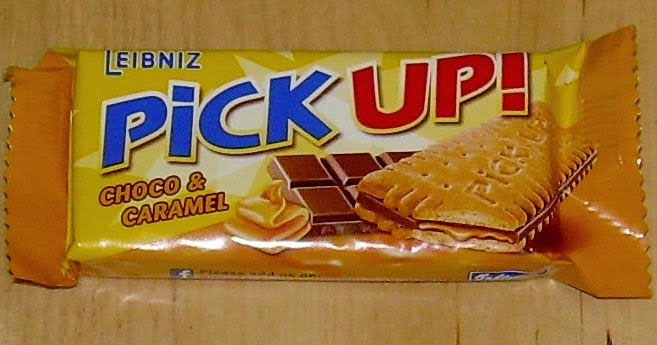 Japanese Snack Reviews: Choco Up Pick Caramel Leibniz 