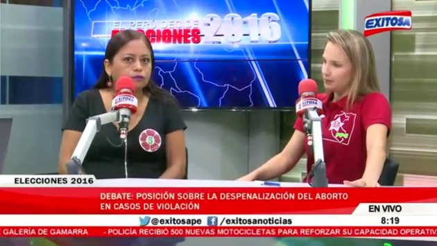 Luciana León sobre el aborto: "(Si te violan) puedes hacerte un lavado vaginal"