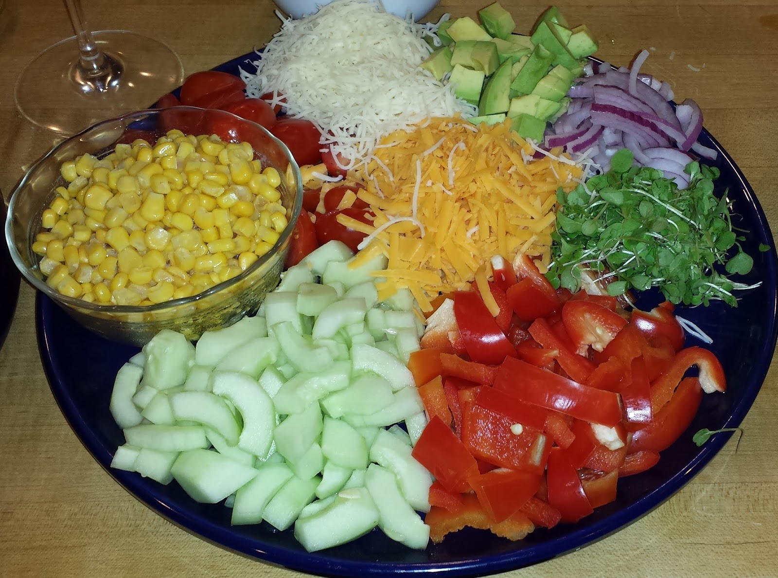Kate's Kitchen Barbecue Chicken Salad with Smoky Barbecue Vinaigrette