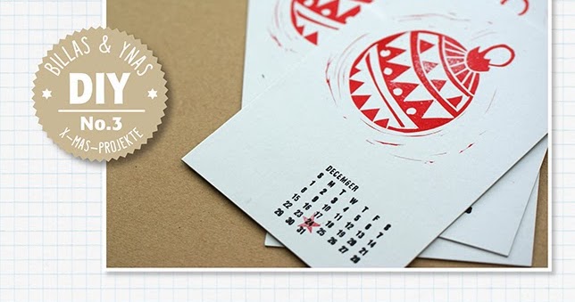 Pin auf geschenkverpackungen Ynas Design Blog: DIY No. 3 - Weihnachtskarten