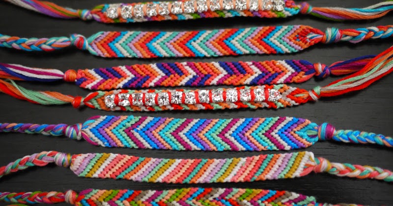 Bracelet Tool Galleries: Friendship Bracelet Patterns
