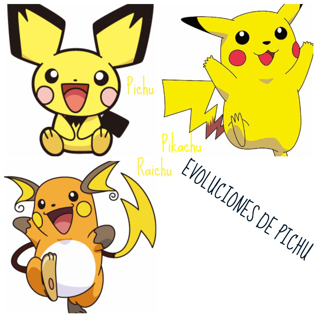 Evoluciones De Pikachu