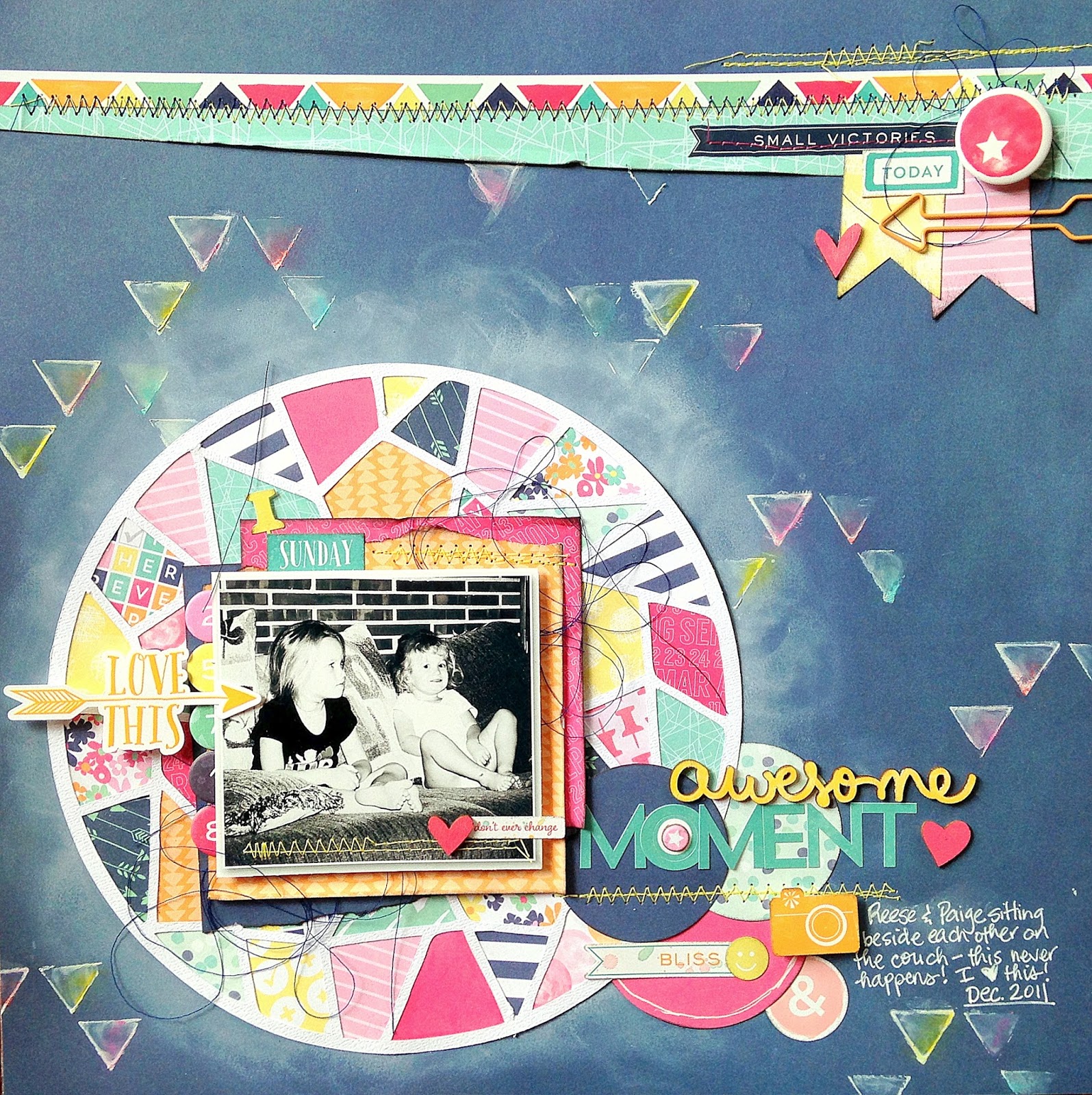 Little Nugget Creations: Awesome Moment / My Scraps & More