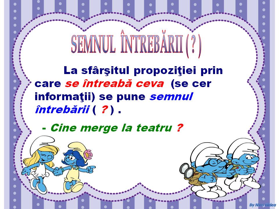 S.T.R.U.M.F. : Semne de punctuatie