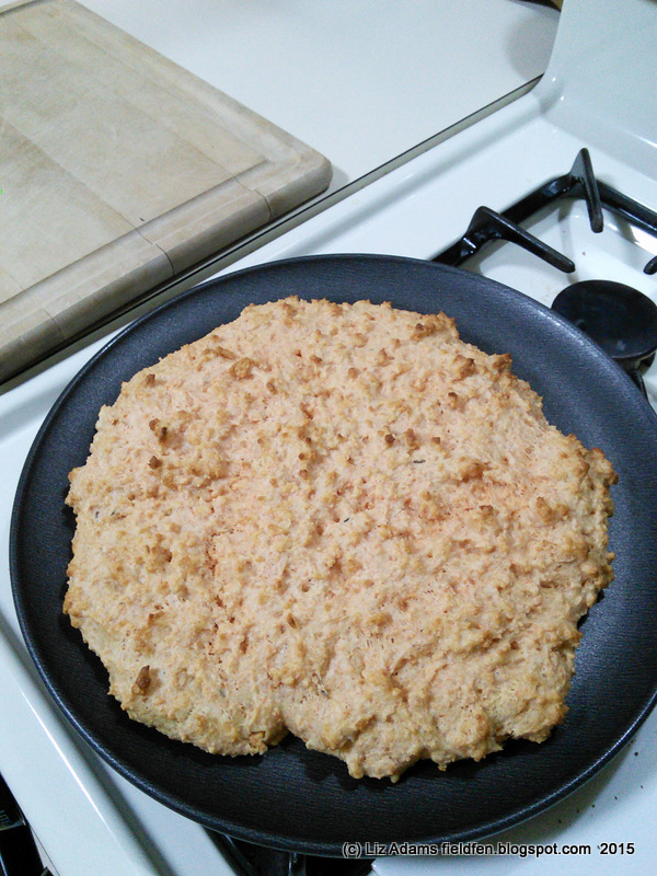 Field and Fen Hot biscuits with red lentil flour and caraway seeds