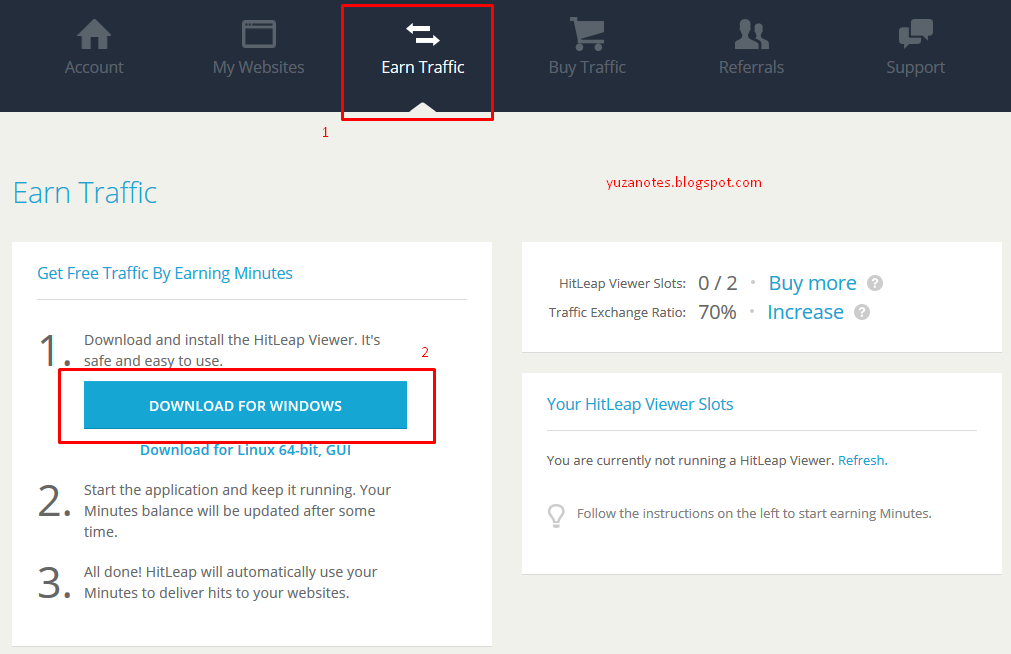 Site accounts. Site accounts